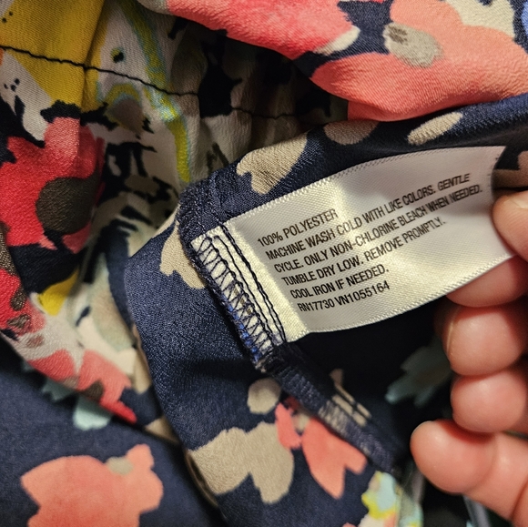 Merona floral sleeveless top - Picture 11 of 11